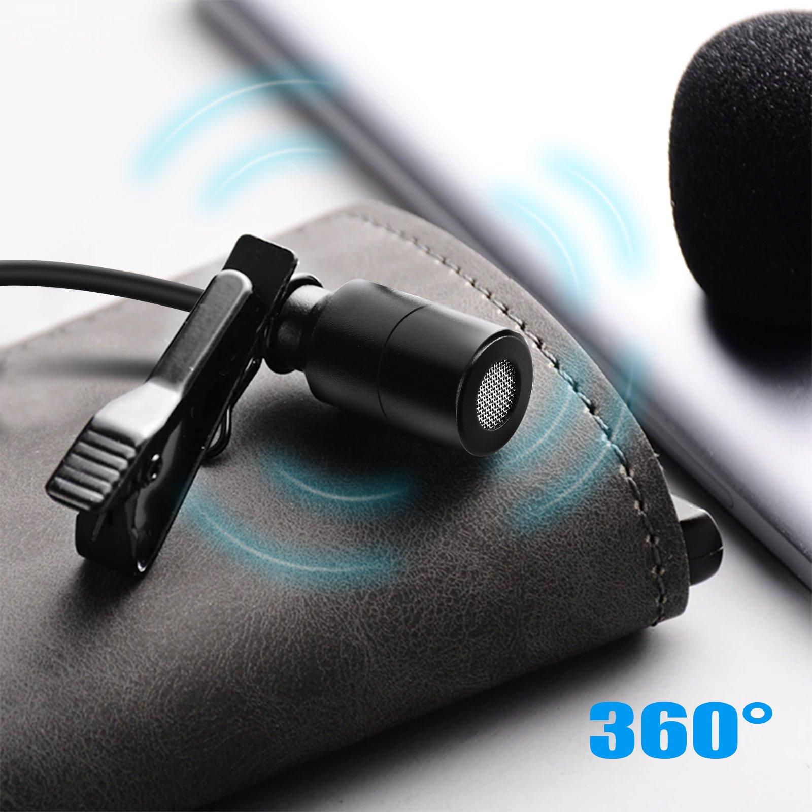 Puluz  Microfono Lavalier con Lightning 