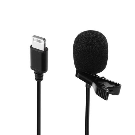 Puluz  Microfono Lavalier con Lightning 