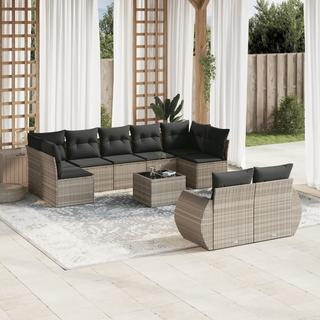 VidaXL Garten sofagarnitur poly-rattan  