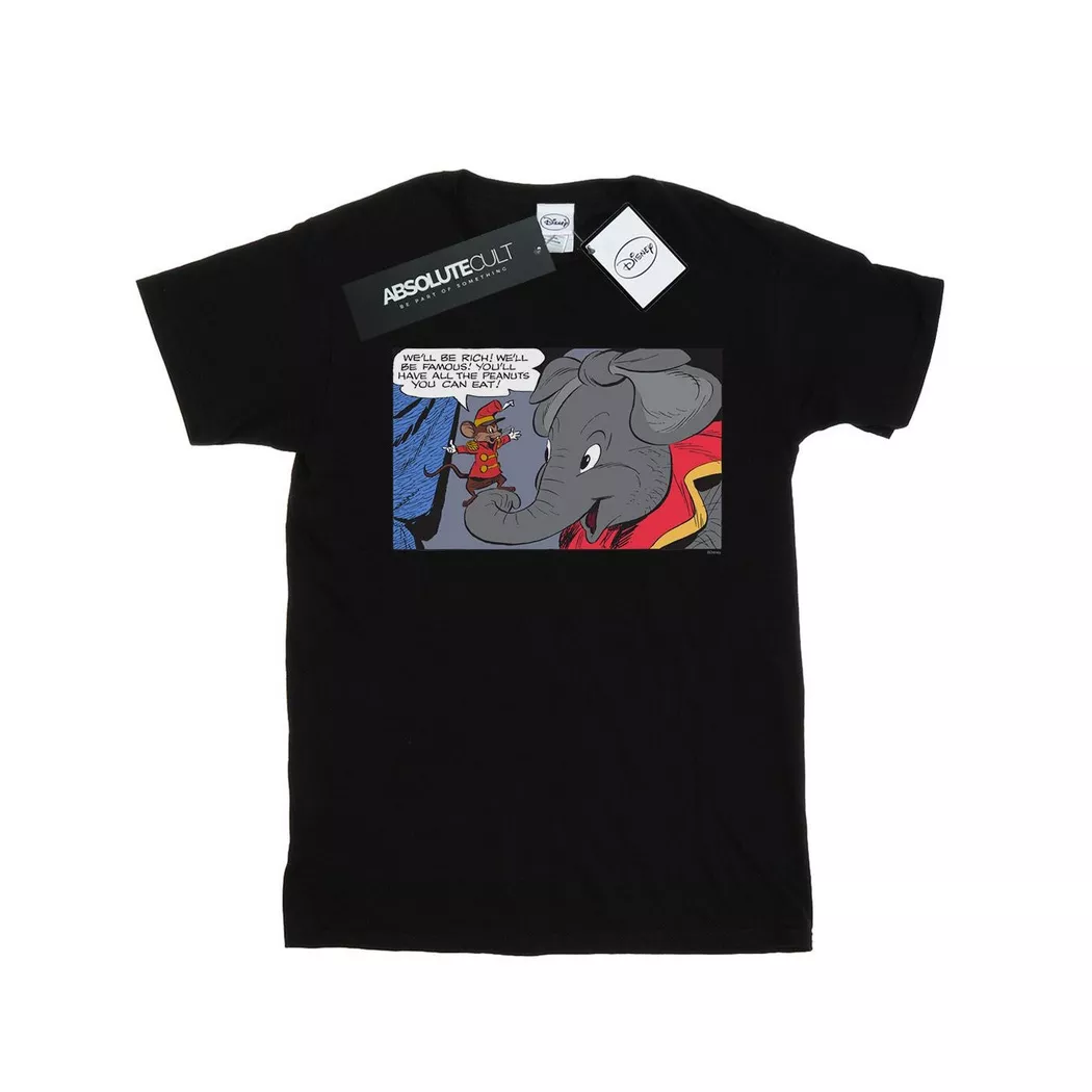 Disney - Rich And Famous TShirt, für Damen, Schwarz, Größe XL
