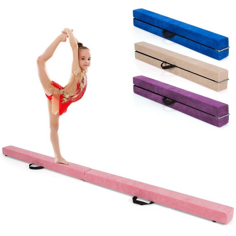 Trave di equilibrio pieghevole per ginnastica