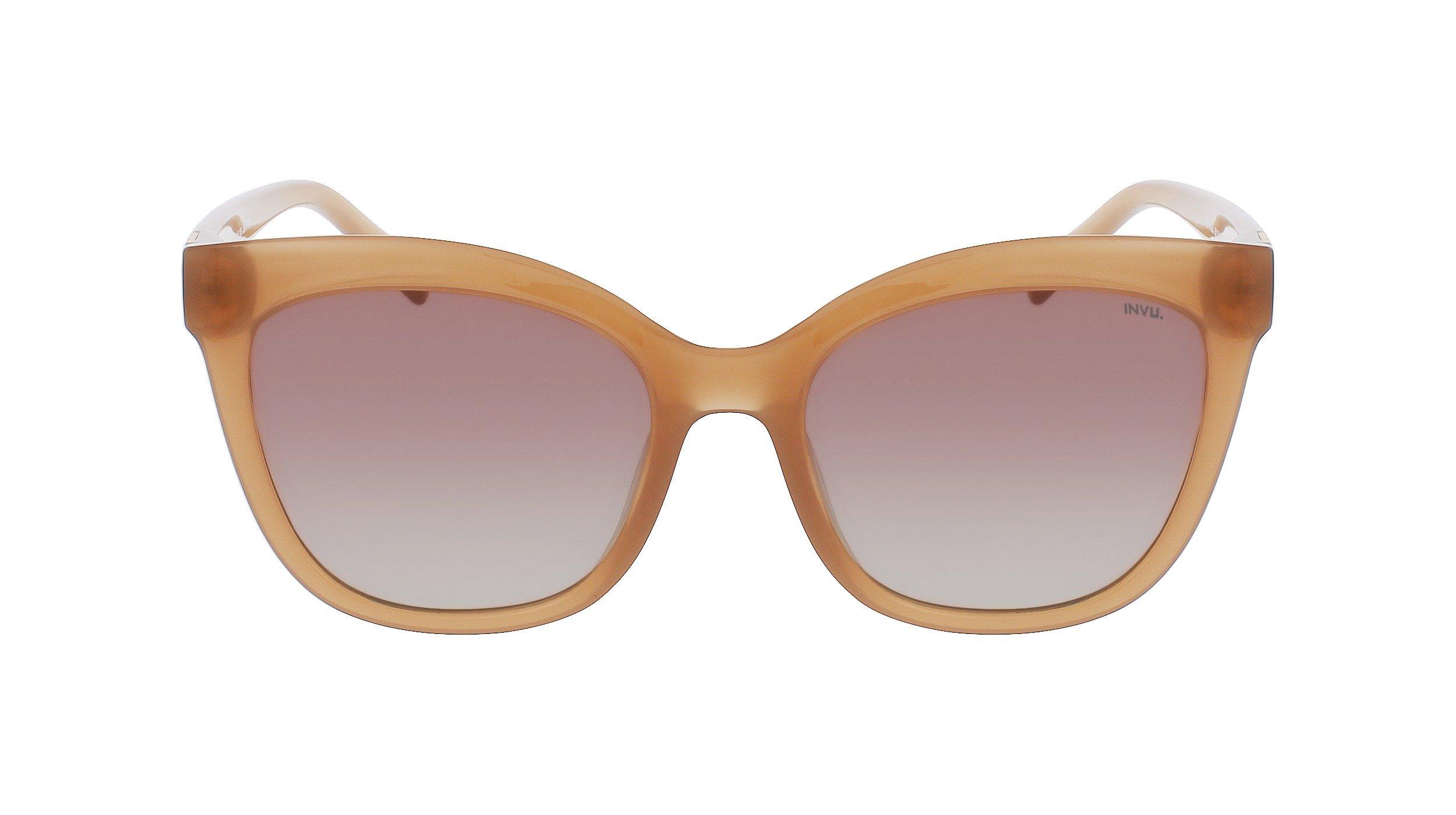 Image of Polarisierte Sonnenbrille Mit Etui Damen Greige ONE SIZE