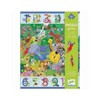 Djeco  Djeco Puzzel Jungle 1 Tot 10 