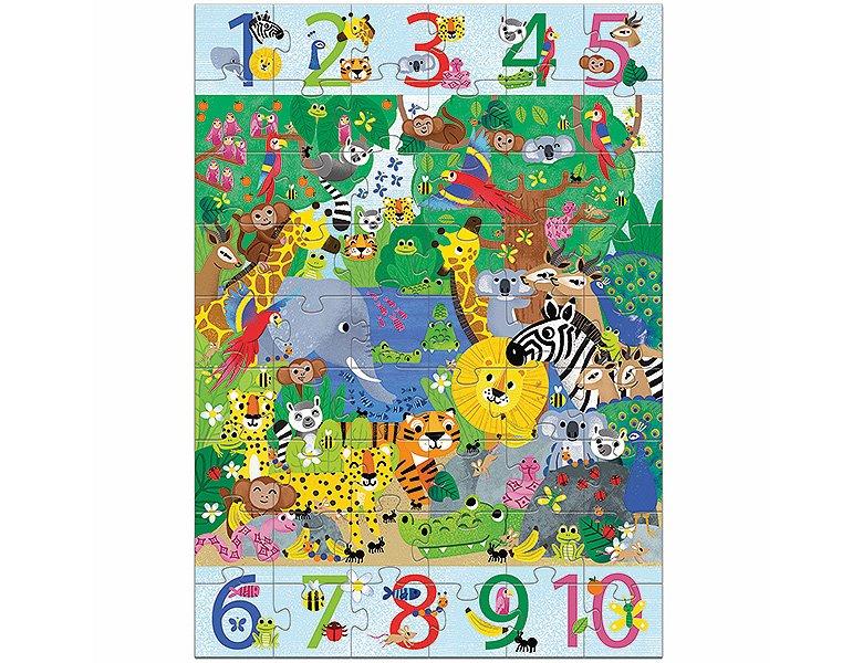 Djeco  Djeco Puzzel Jungle 1 Tot 10 
