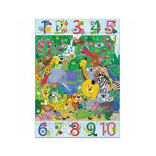 Djeco  Djeco Puzzel Jungle 1 Tot 10 