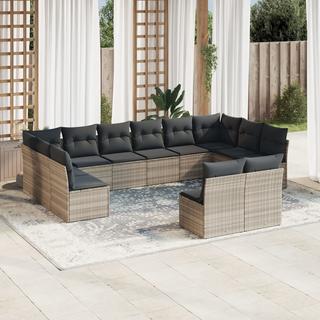 VidaXL Garten sofagarnitur poly-rattan  