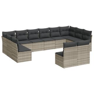 VidaXL Garten sofagarnitur poly-rattan  