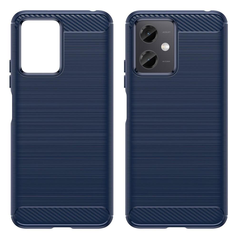 Cover-Discount  Xiaomi Poco X5 - Cover In Metallo Carbon Look 