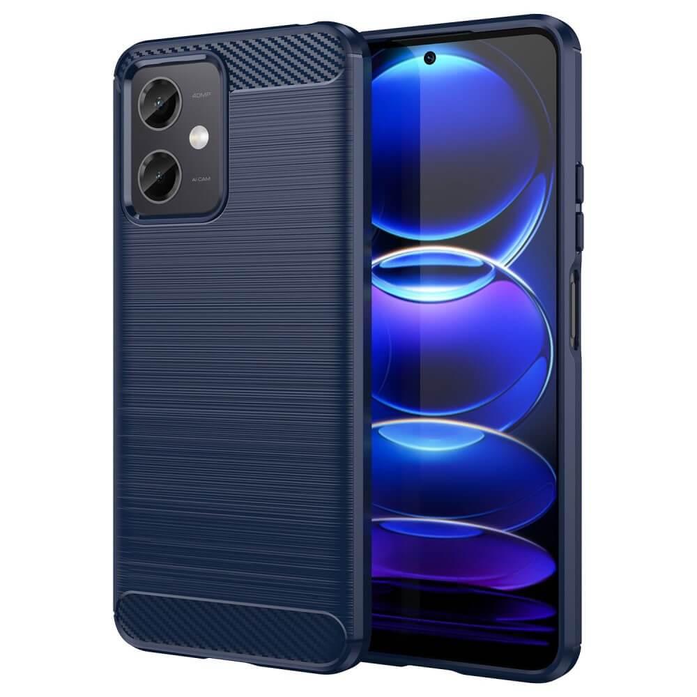 Cover-Discount  Xiaomi Poco X5 - Cover In Metallo Carbon Look 