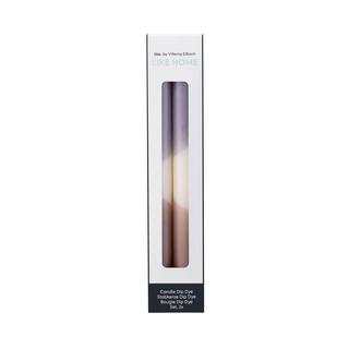 like. by Villeroy & Boch Bougie dip dye lavender, grape, 2 pièces Like Home  
