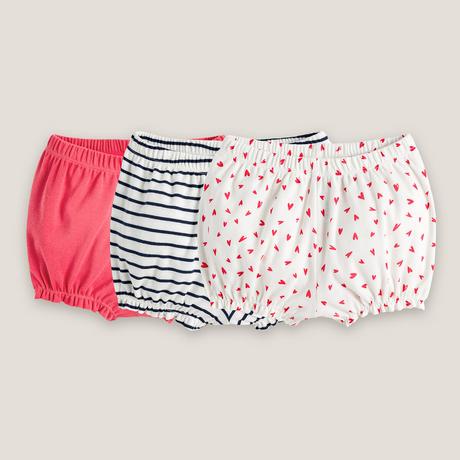 La Redoute Collections  3er-Pack Baby-Shorts 