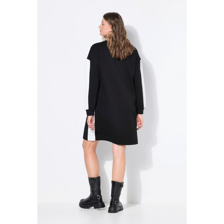 Studio Untold Oversized Blockstreifen Sweatkleid  