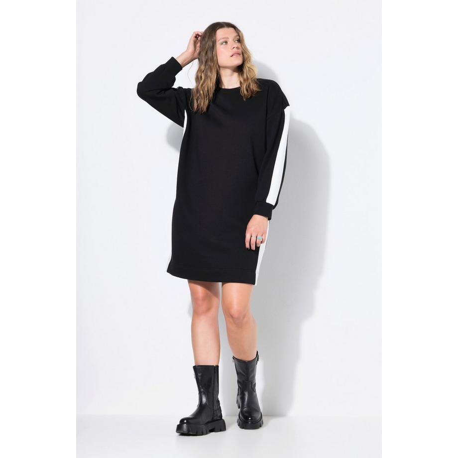 Studio Untold Oversized Blockstreifen Sweatkleid  