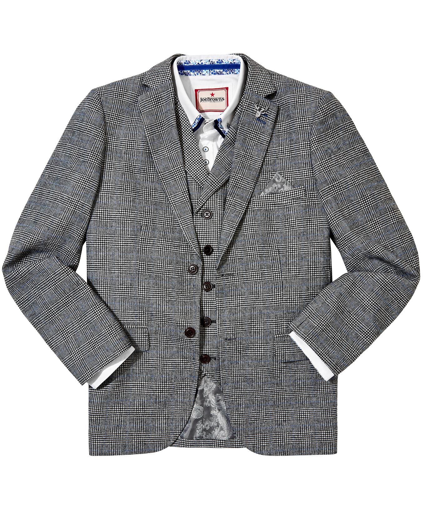 Joe Browns  Blazer Carreaux Prince de Galles Slim 