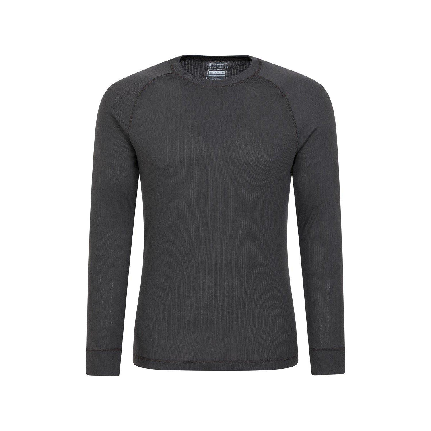 Image of Talus Thermotop Rundhalsausschnitt Langärmlig Herren Charcoal Black XL