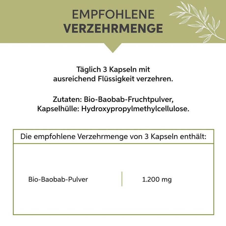 Eltabia  Gélules de baobab bio 