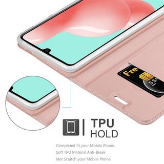 Cadorabo  Housse compatible avec Samsung Galaxy A41 - Coque de protection avec fermeture magnétique, fonction de support et compartiment pour carte 