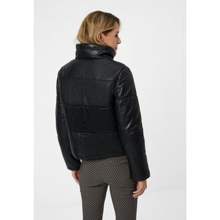 RICANO  Lederjacke Filia, Steppjacke mit Strickkragen 