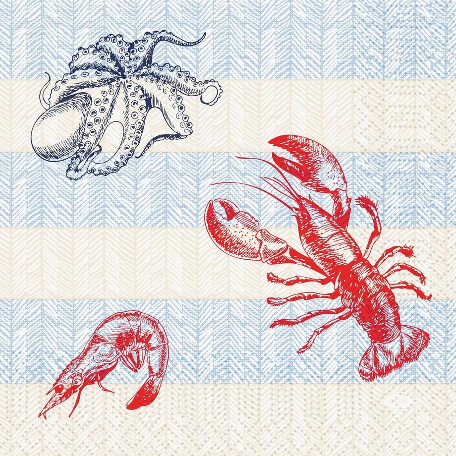 Papierservietten Sea Delights