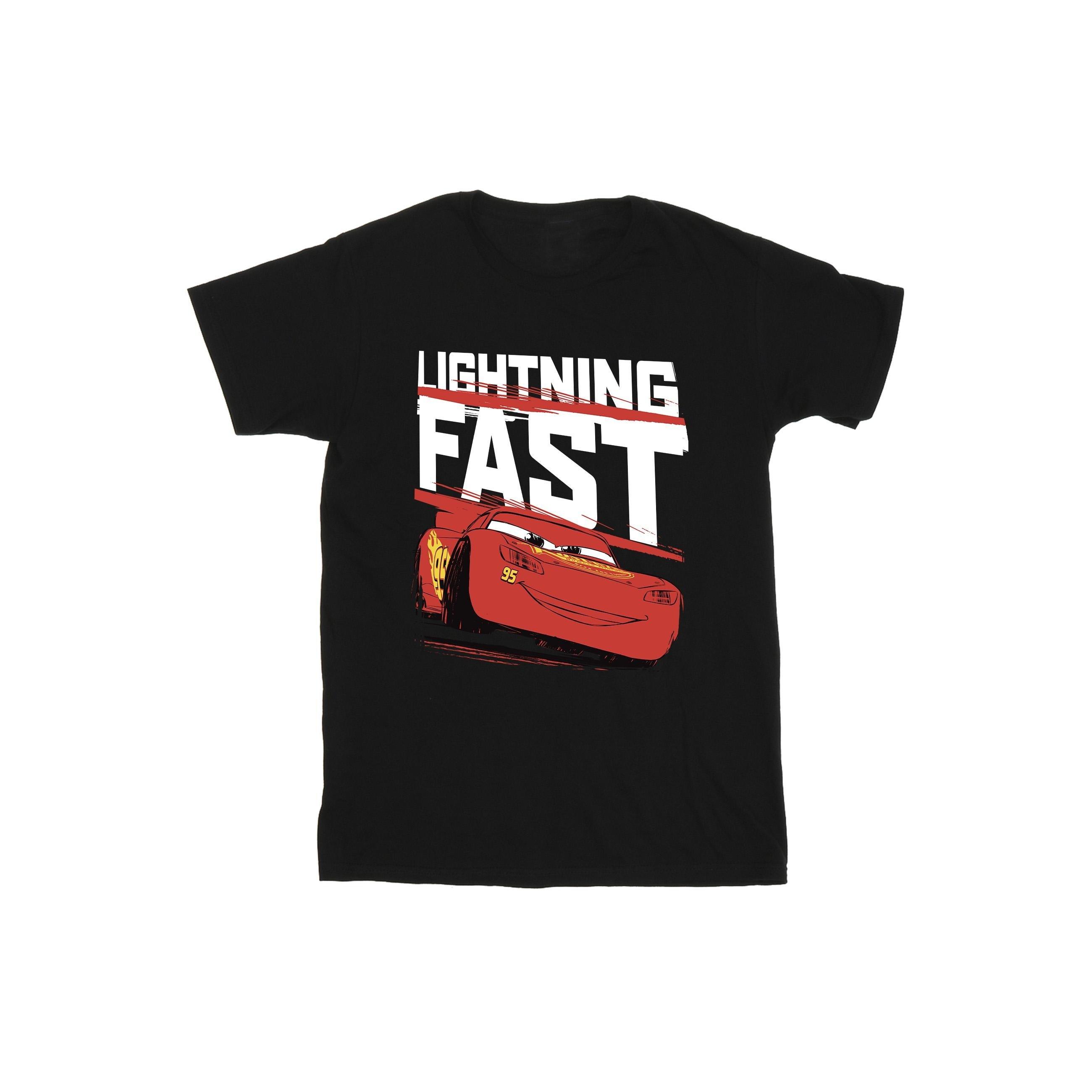 Image of Lightning Fast Tshirt Jungen Schwarz 152-158
