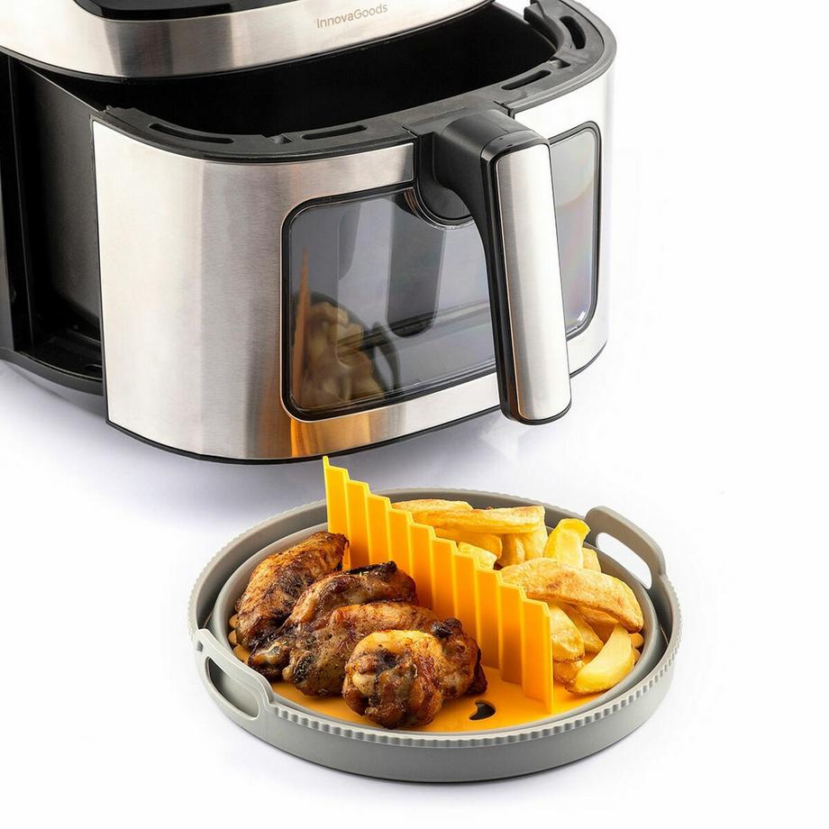 InnovaGoods Panier en Silicone Pliable pour Friteuses à Air Fliynner InnovaGoods  