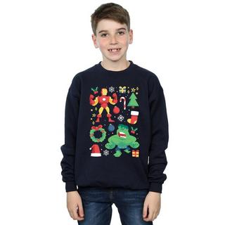 MARVEL  Christmas Day Sweatshirt 