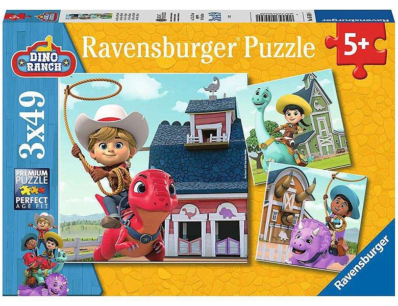 Image of Puzzle Dino Ranch Jon, Min und Miguel (3x49)
