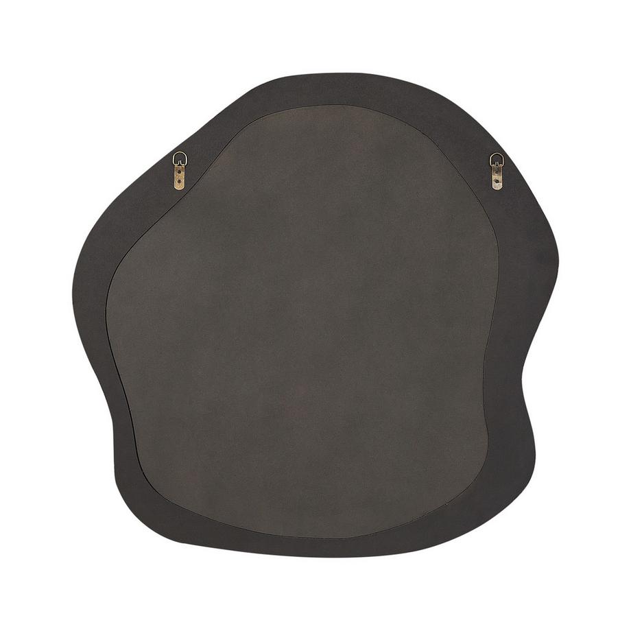 Beliani Wandspiegel aus Bouclé Retro BLISMES  