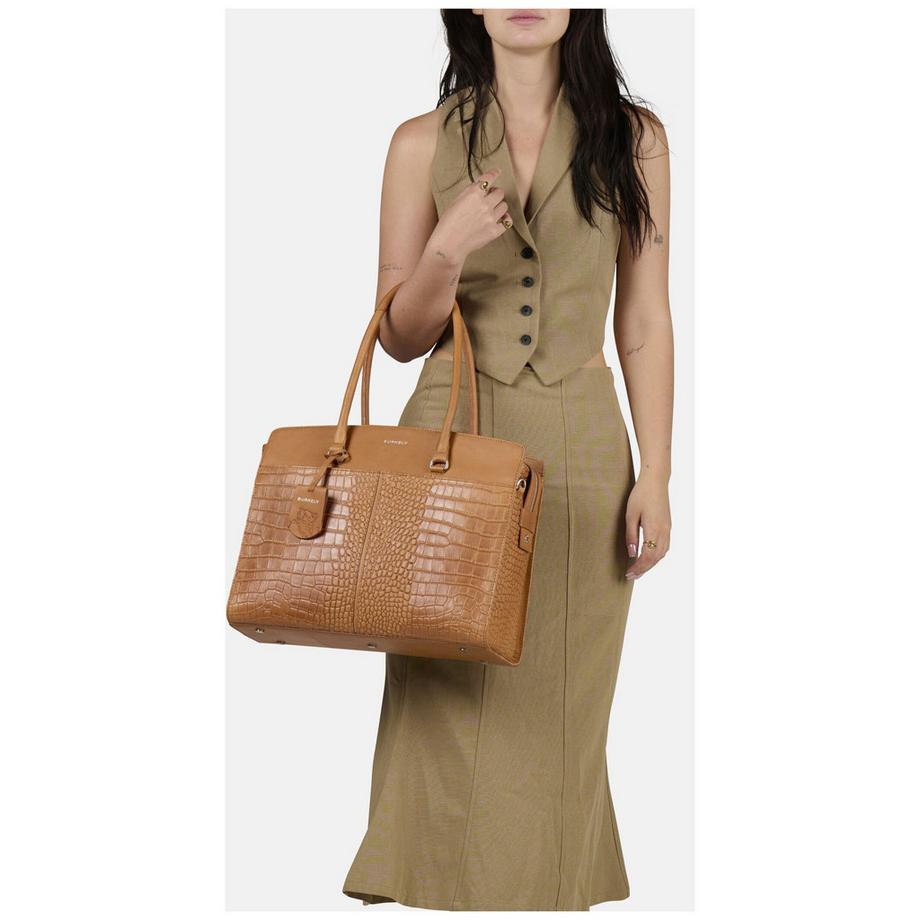 BURKELY Croco Cody Laptoptasche  