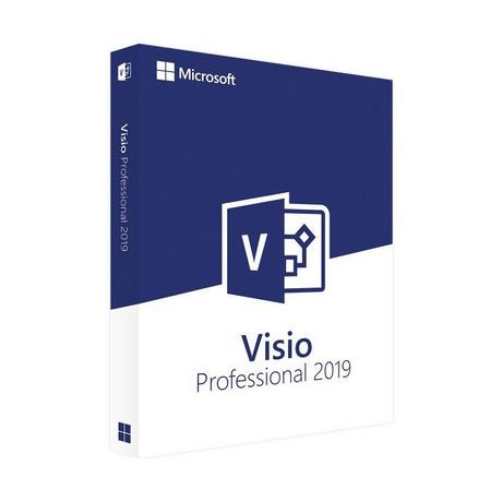 Microsoft  Visio 2019 Professionnel (clé "bind") - Chiave di licenza da scaricare - Consegna veloce 7/7 