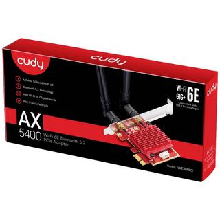 cudy  cudy Adaptateur PCI Express AX5400 tri-Band Wi-Fi 6 