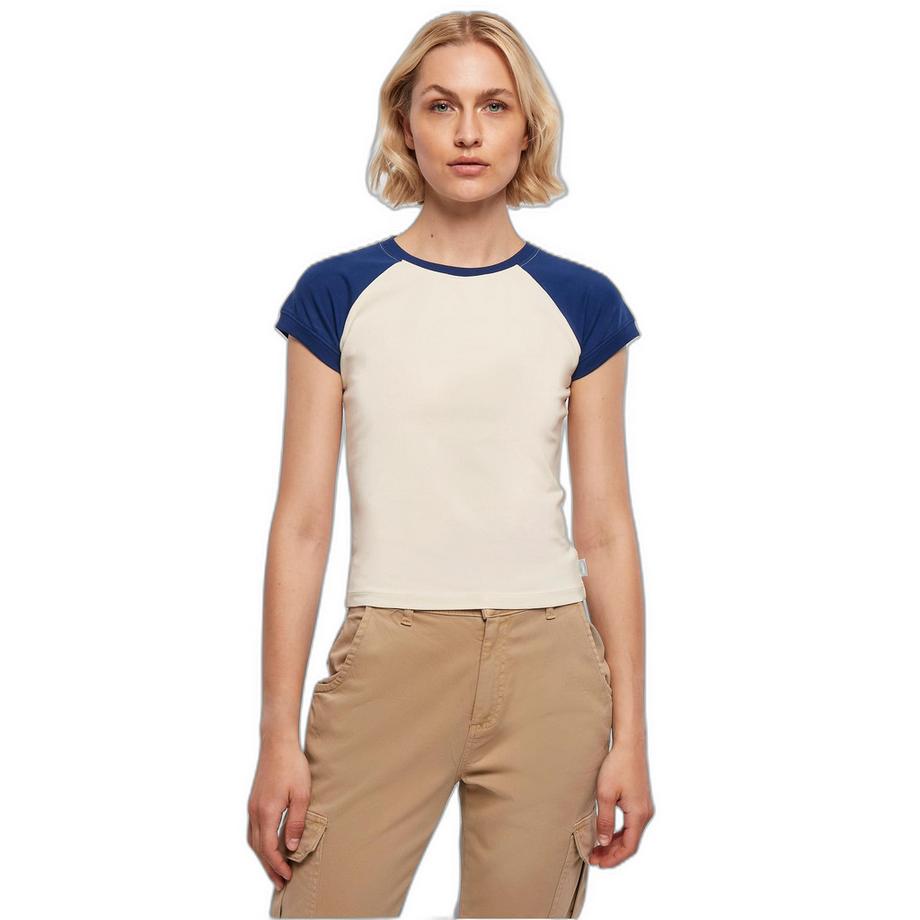 URBAN CLASSICS Retro Baseball Organic Stretch T-Shirt  