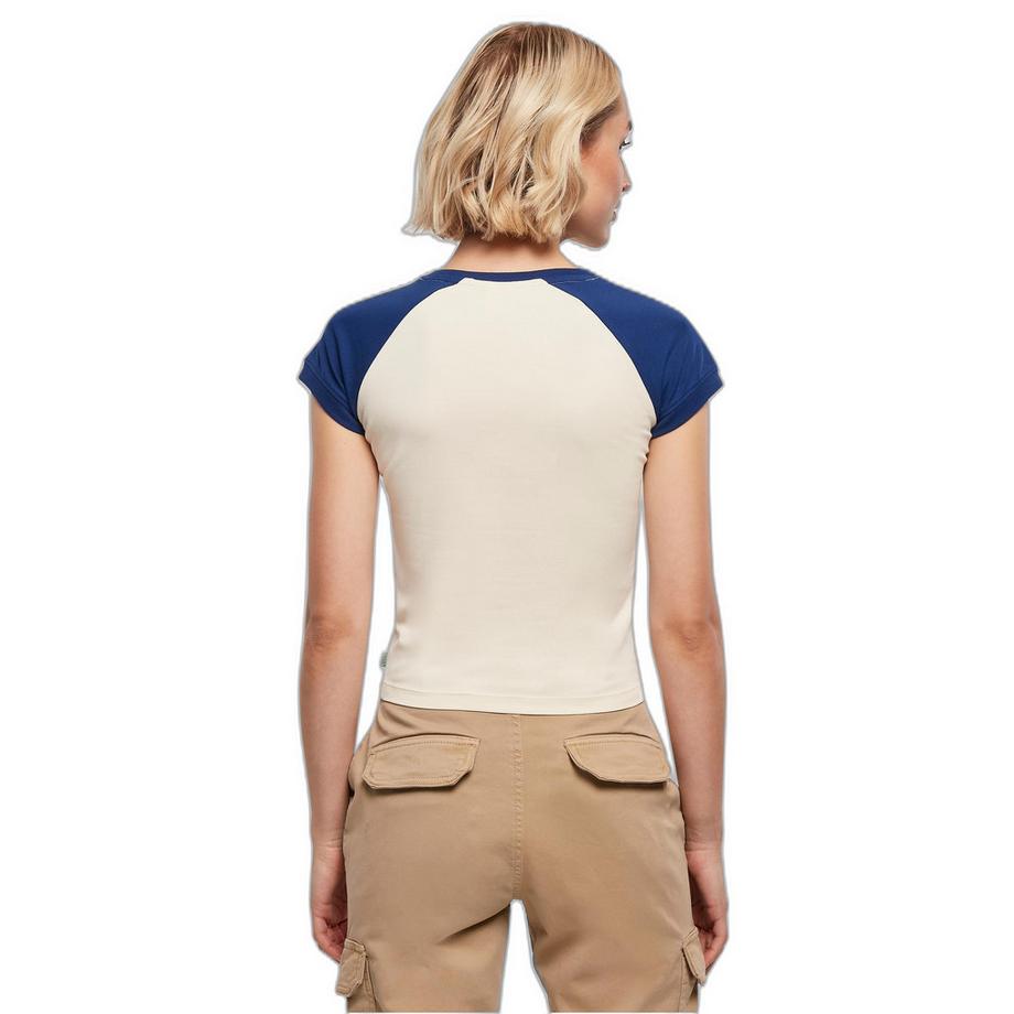 URBAN CLASSICS Retro Baseball Organic Stretch T-Shirt  