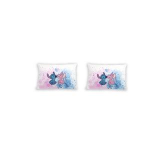 Disney Stitch Love Renforcé Set de Linge de Lit  