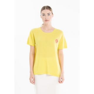 Studio Cashmere8 Kelly 15 Kaschmir Rundhals Kurzarm T-Shirt  