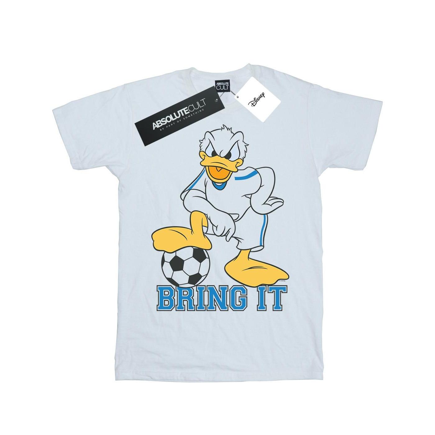 Image of Donald Duck Bring It Tshirt Herren Weiss XXL