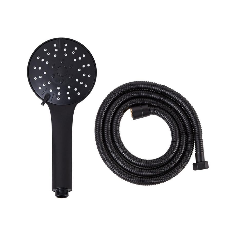 Beliani Kit de pommeau de douche avec tuyau flexible en ABS (matière synthétique durable) Traditionnel CHURUN  