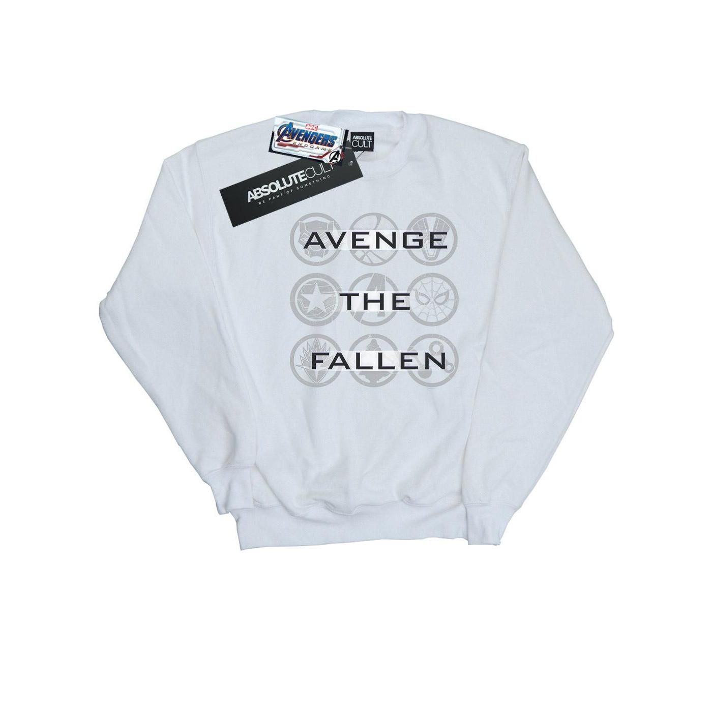 Image of Avengers Endgame Avenge The Fallen Icons Sweatshirt Damen Weiss M