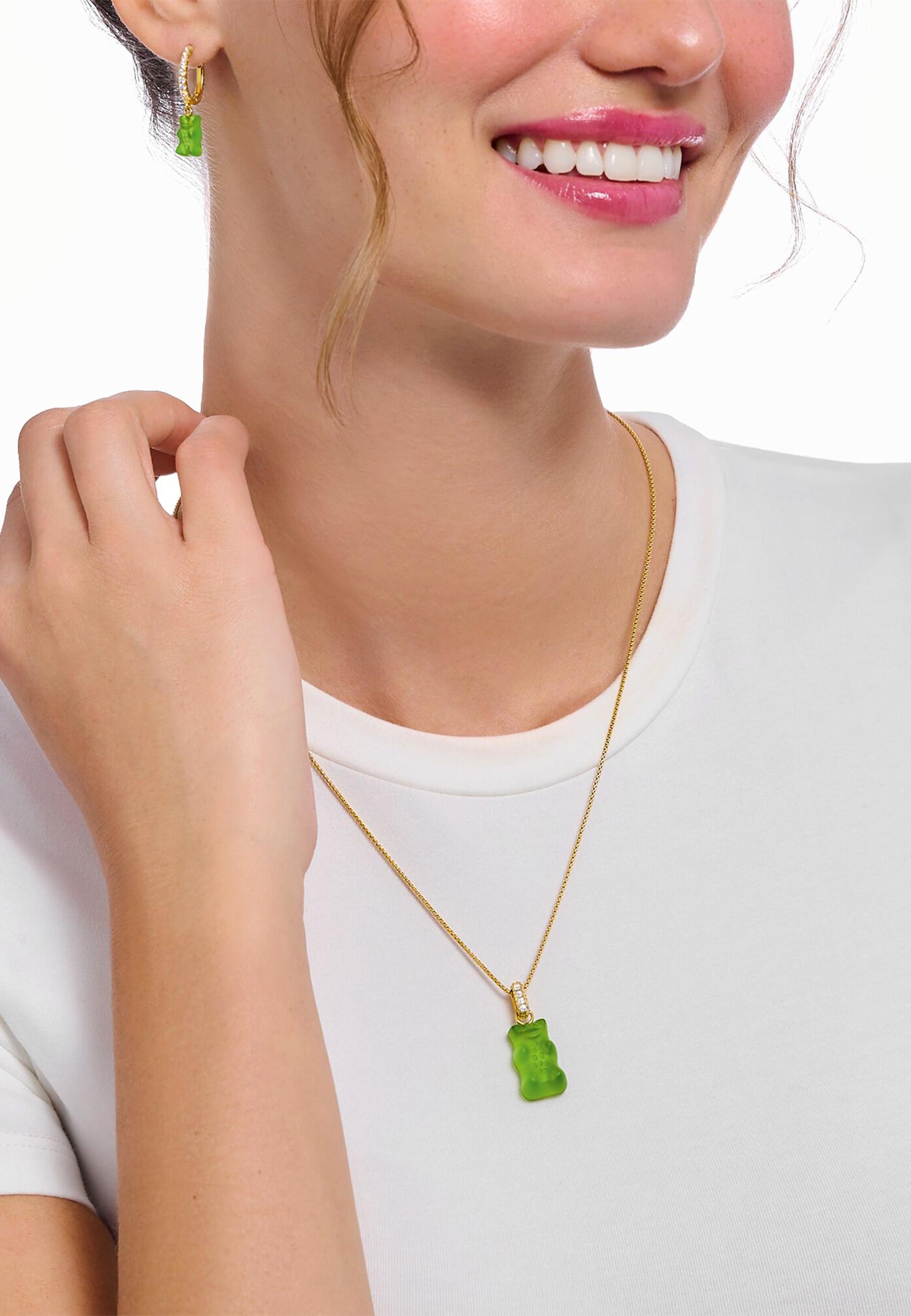 Thomas Sabo  Pendentif HARIBO Ours d'or Vert 