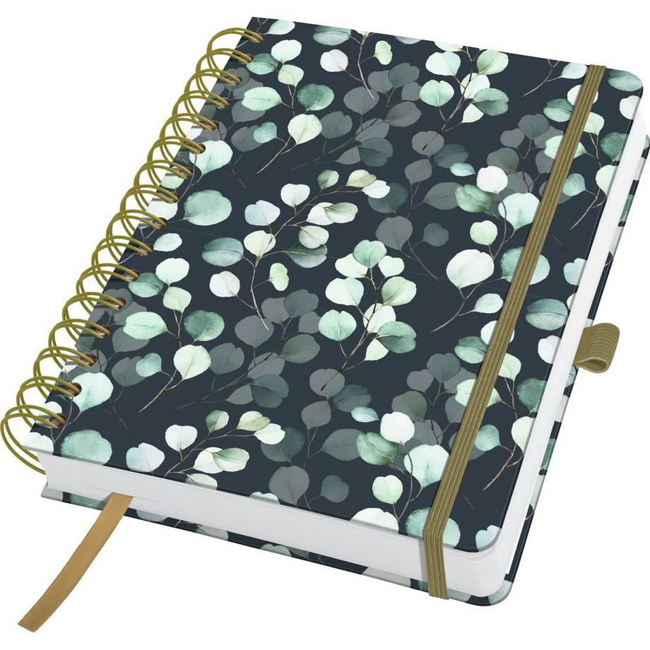Joli carnet à spirale à pois 240 pages