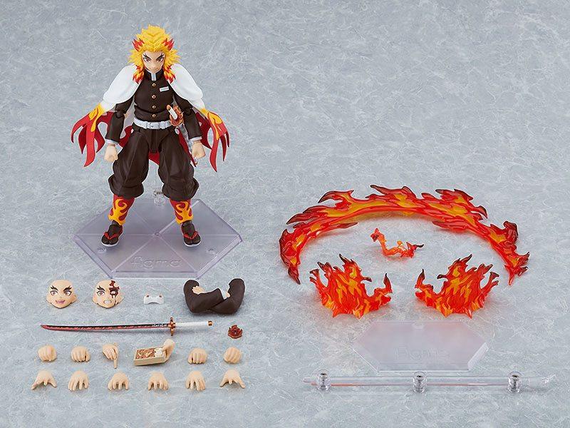 Good Smile Company  Figurine articulée - Figma - Demon Slayer - Kyojuro Rengoku 