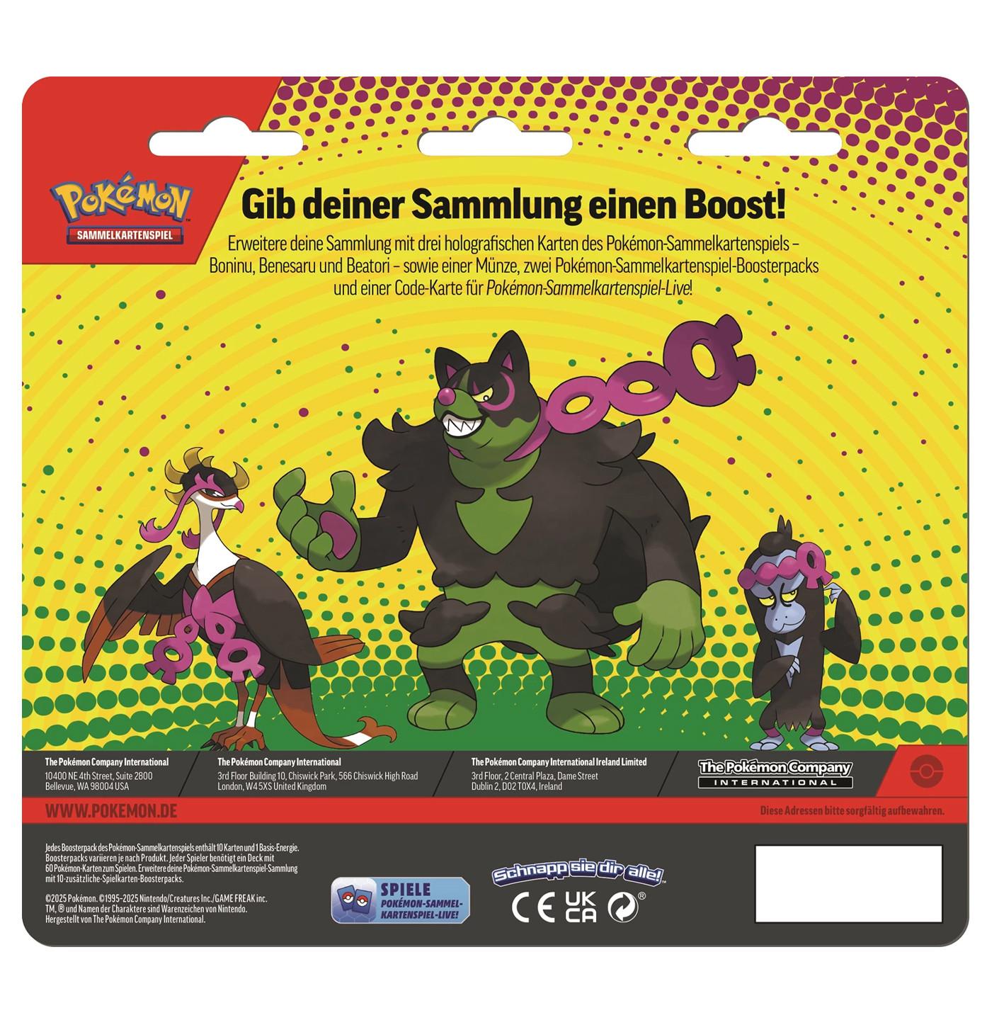 Pokémon  TCG: Enhanced 2-Pack März 2025 - DE 