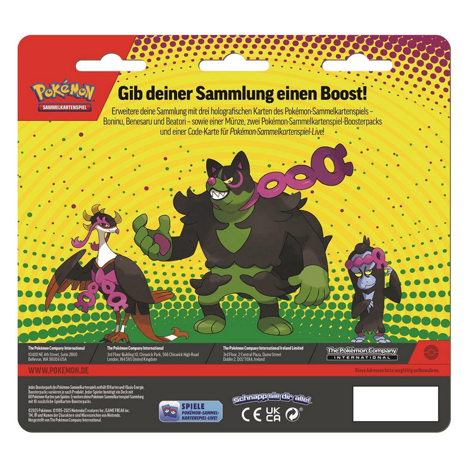 Pokemon  TCG: Enhanced 2-Pack März 2025 - DE 