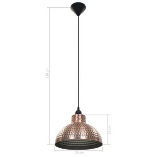 VidaXL Deckenlampe metall  