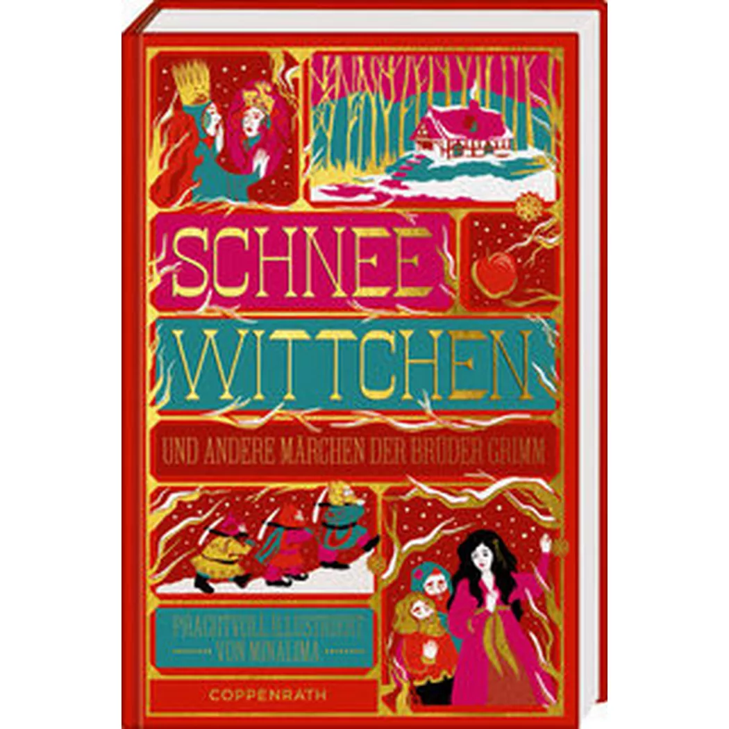 Coppenrath - Schneewittchen und andere Märchen der Brüder Grimm, Grimm; MinaLima Design (Illustrationen)