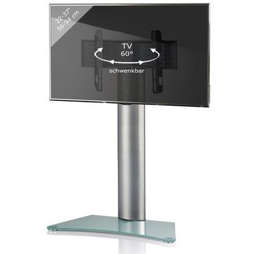 Universal TV VESA Stand Stand Rack TV Alu Glass Findal Étagère intermédiaire
