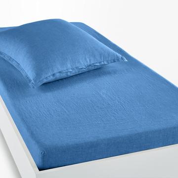 Drap housse enfant lin lavé