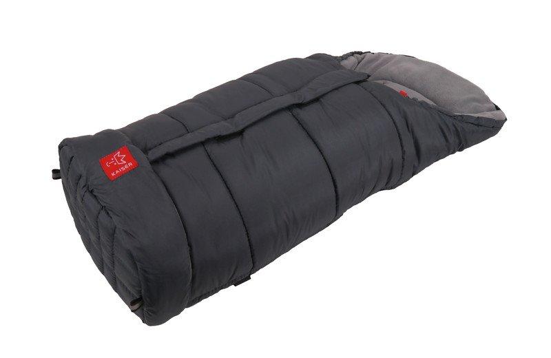 Kaiser  Kinderwagen Fusssack Iglu Thermo Fleece black 