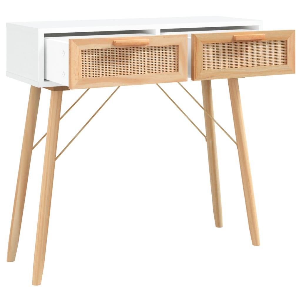 VidaXL Table console bois de pin  