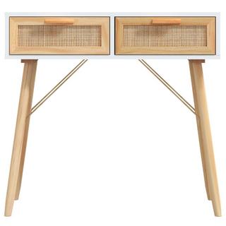 VidaXL Table console bois de pin  